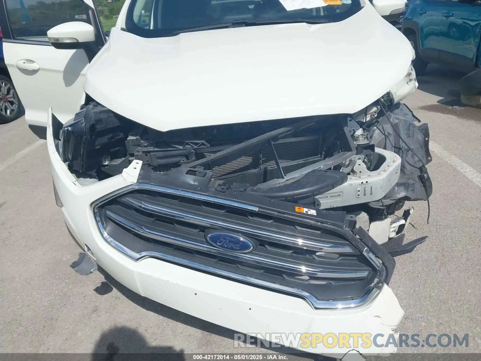 6 Photograph of a damaged car MAJ3S2KE3MC400477 FORD ECOSPORT 2021
