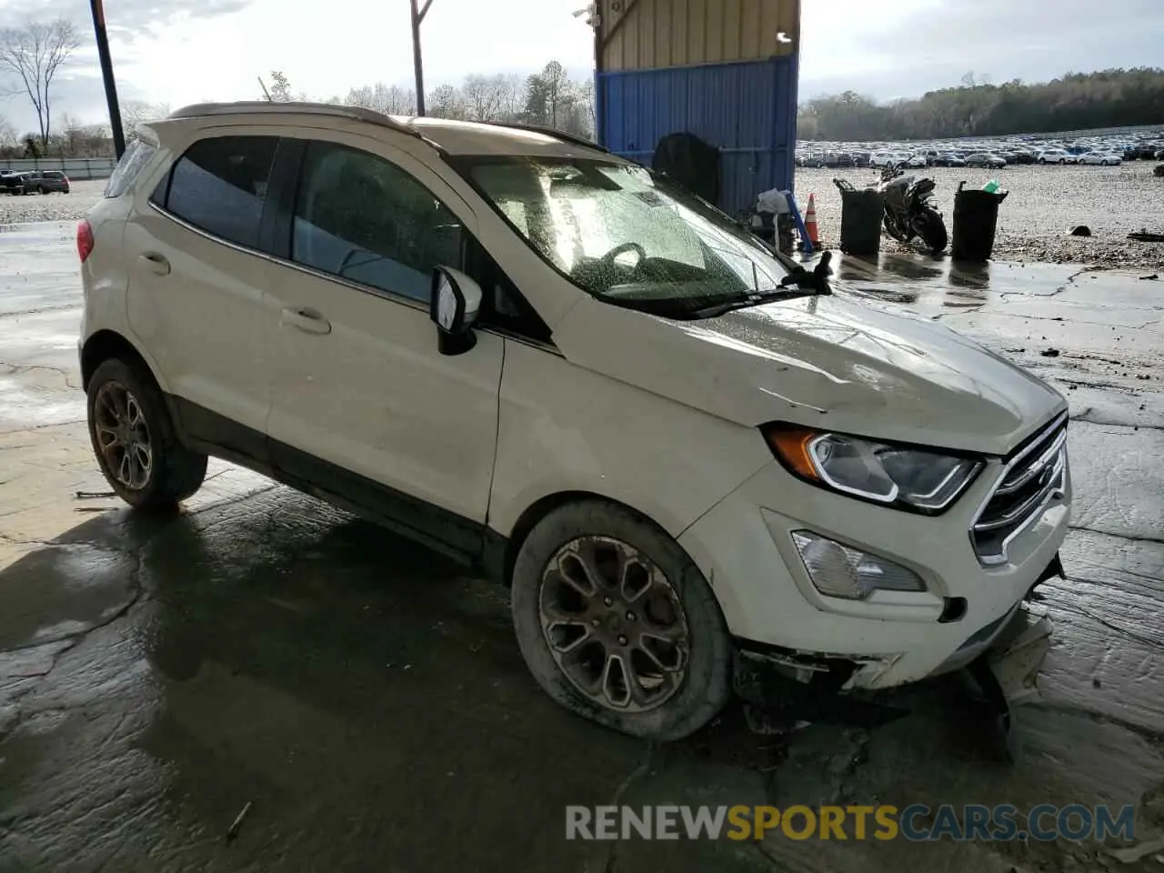4 Photograph of a damaged car MAJ3S2KE4MC455293 FORD ECOSPORT 2021