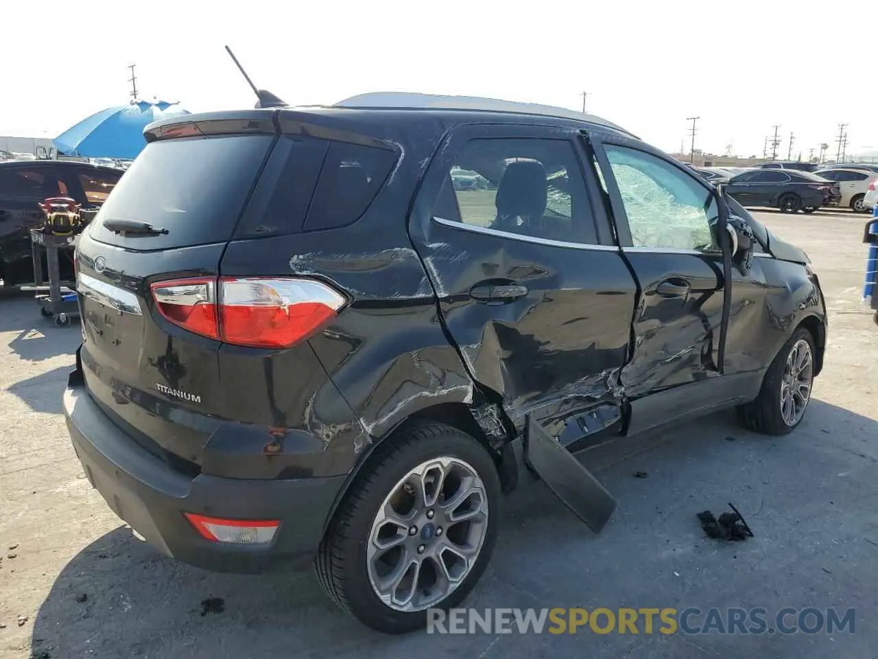 3 Photograph of a damaged car MAJ3S2KE5MC452578 FORD ECOSPORT 2021