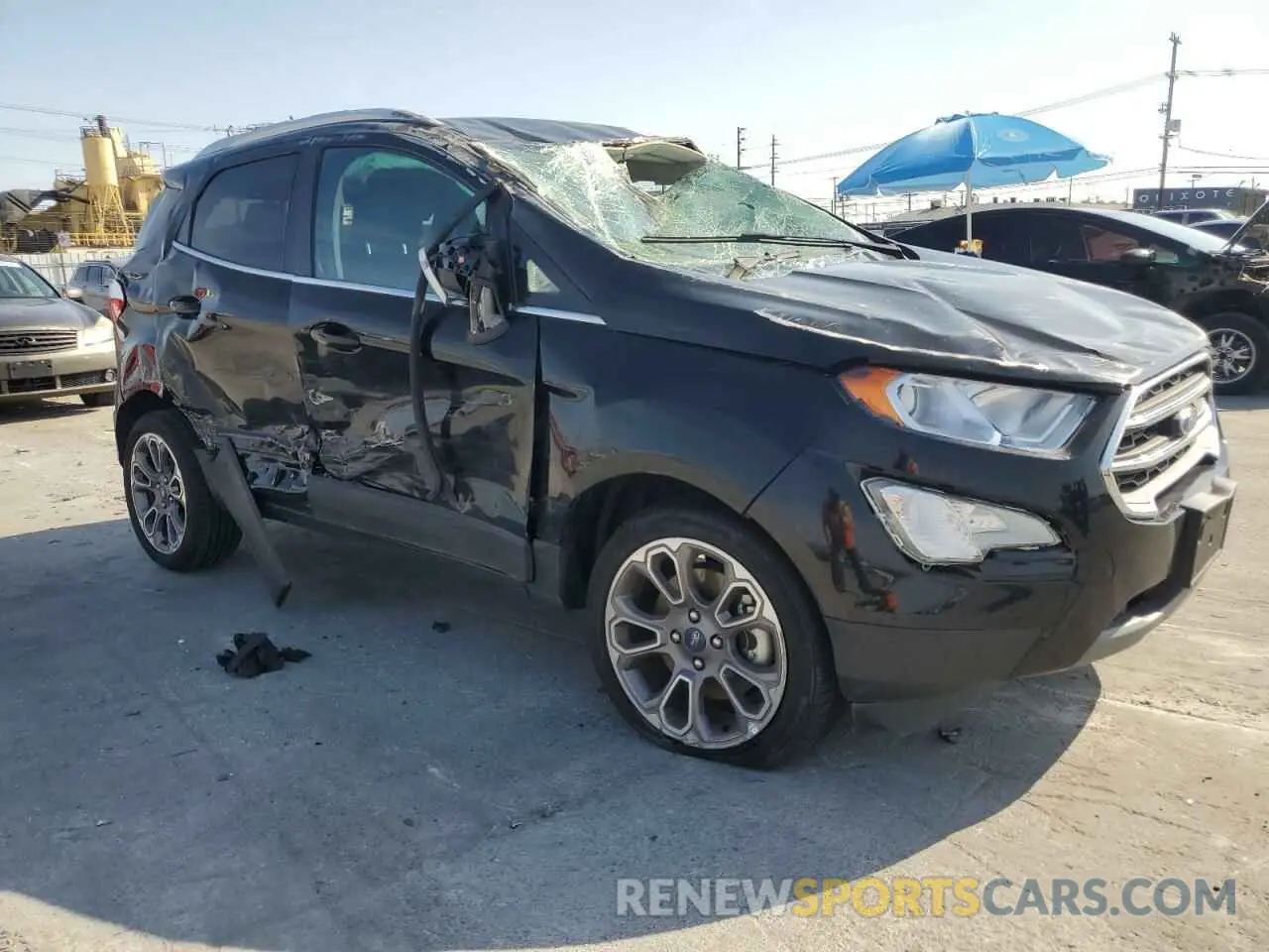 4 Photograph of a damaged car MAJ3S2KE5MC452578 FORD ECOSPORT 2021