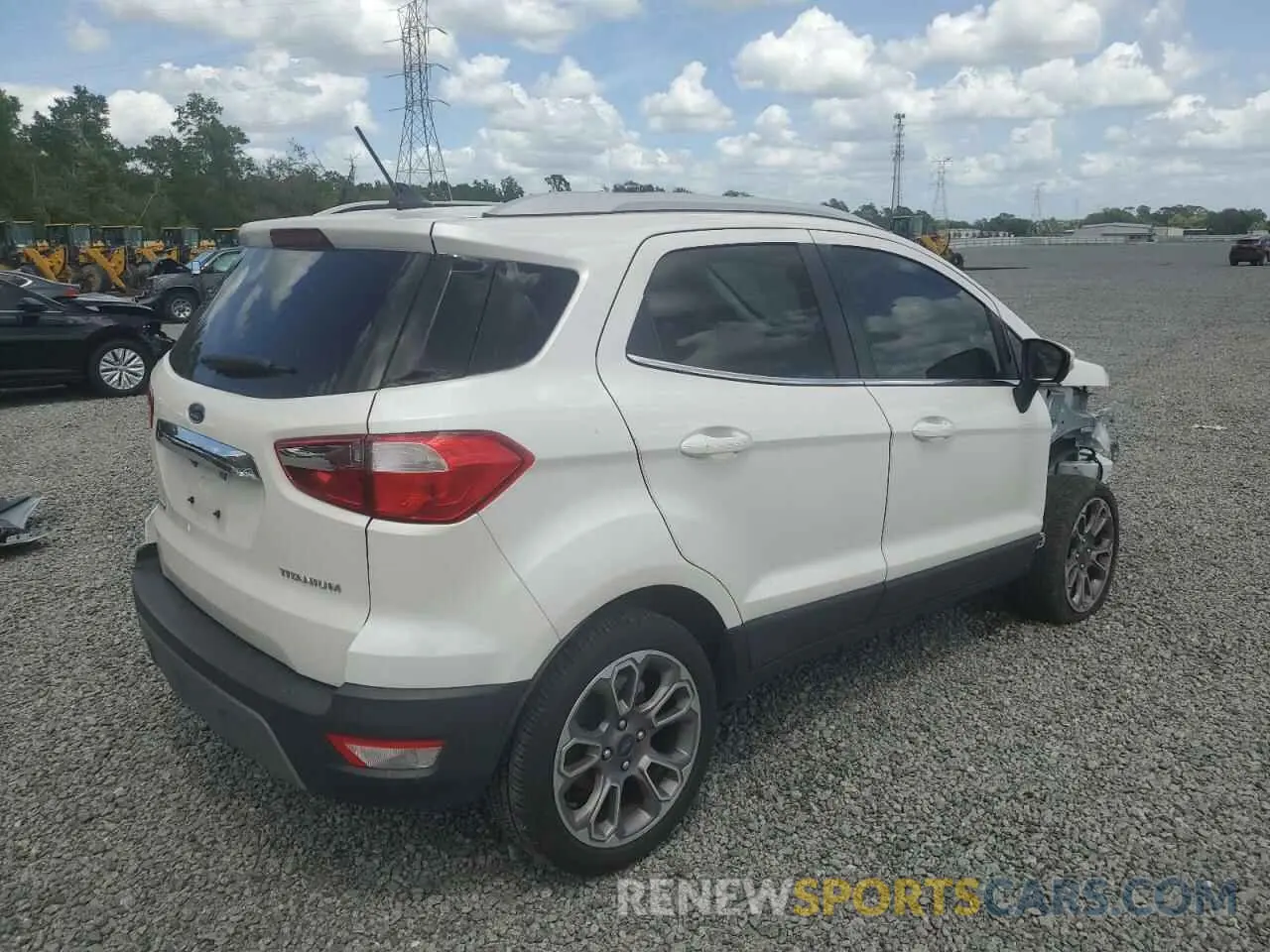 3 Photograph of a damaged car MAJ3S2KE7MC449732 FORD ECOSPORT 2021