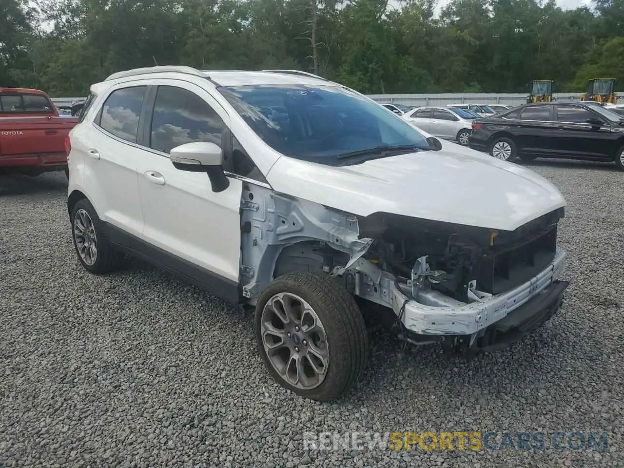 4 Photograph of a damaged car MAJ3S2KE7MC449732 FORD ECOSPORT 2021