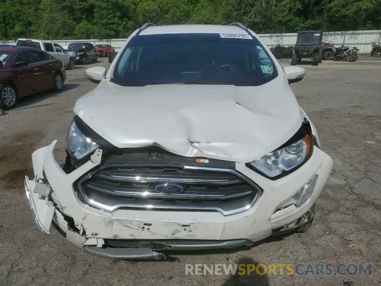 5 Photograph of a damaged car MAJ3S2KE9MC439929 FORD ECOSPORT 2021