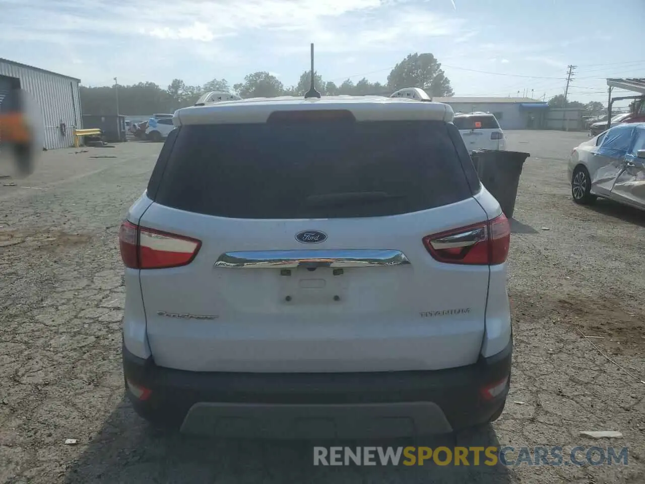 6 Photograph of a damaged car MAJ3S2KE9MC439929 FORD ECOSPORT 2021