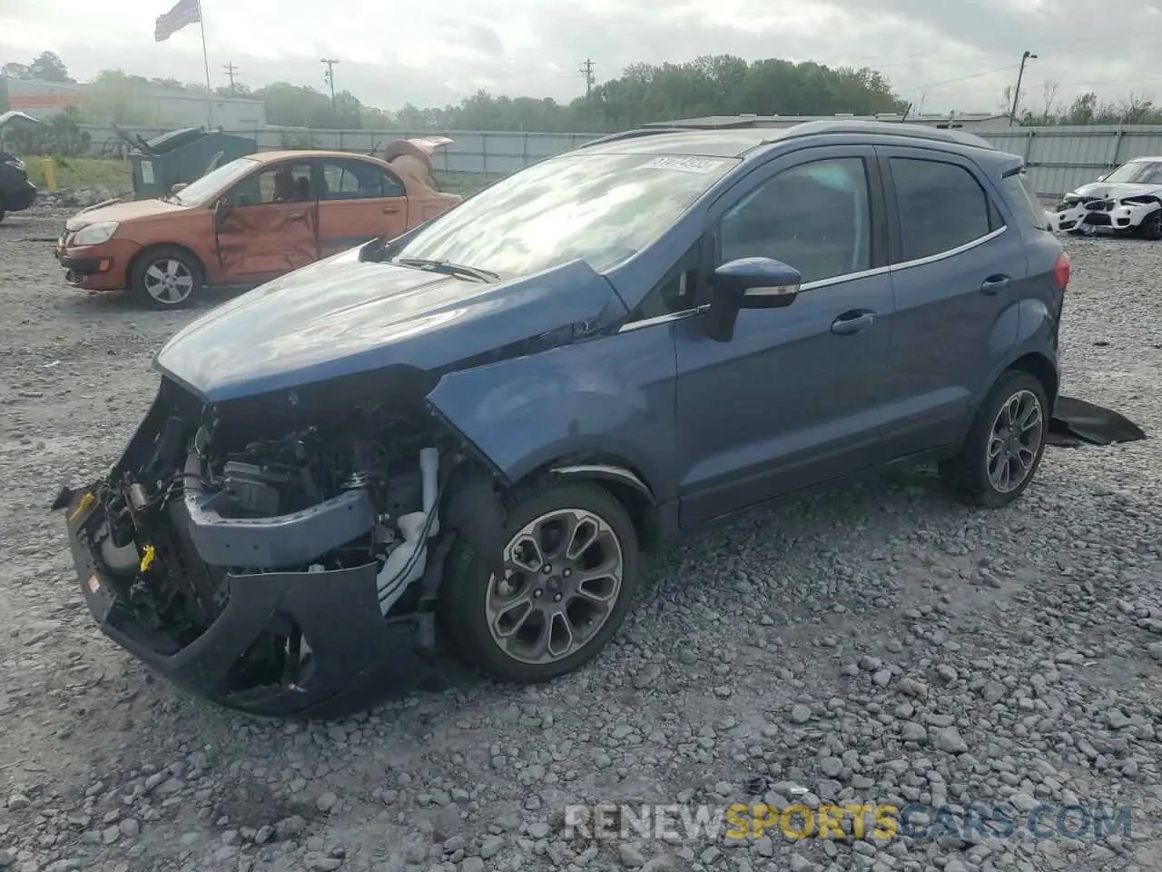 1 Photograph of a damaged car MAJ3S2KE9MC453345 FORD ECOSPORT 2021
