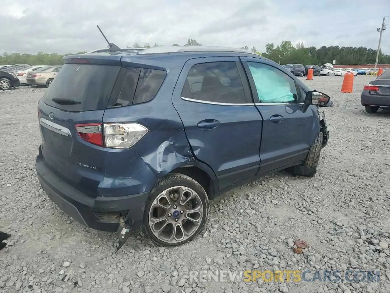3 Photograph of a damaged car MAJ3S2KE9MC453345 FORD ECOSPORT 2021