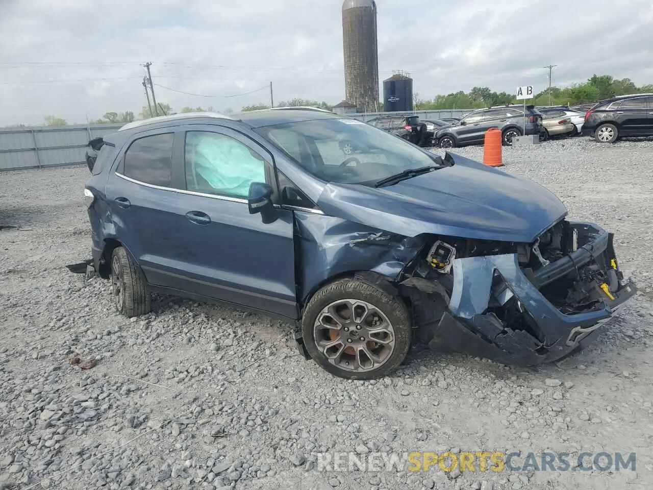 4 Photograph of a damaged car MAJ3S2KE9MC453345 FORD ECOSPORT 2021