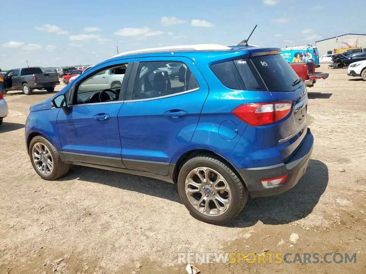 2 Photograph of a damaged car MAJ3S2KEXMC411928 FORD ECOSPORT 2021
