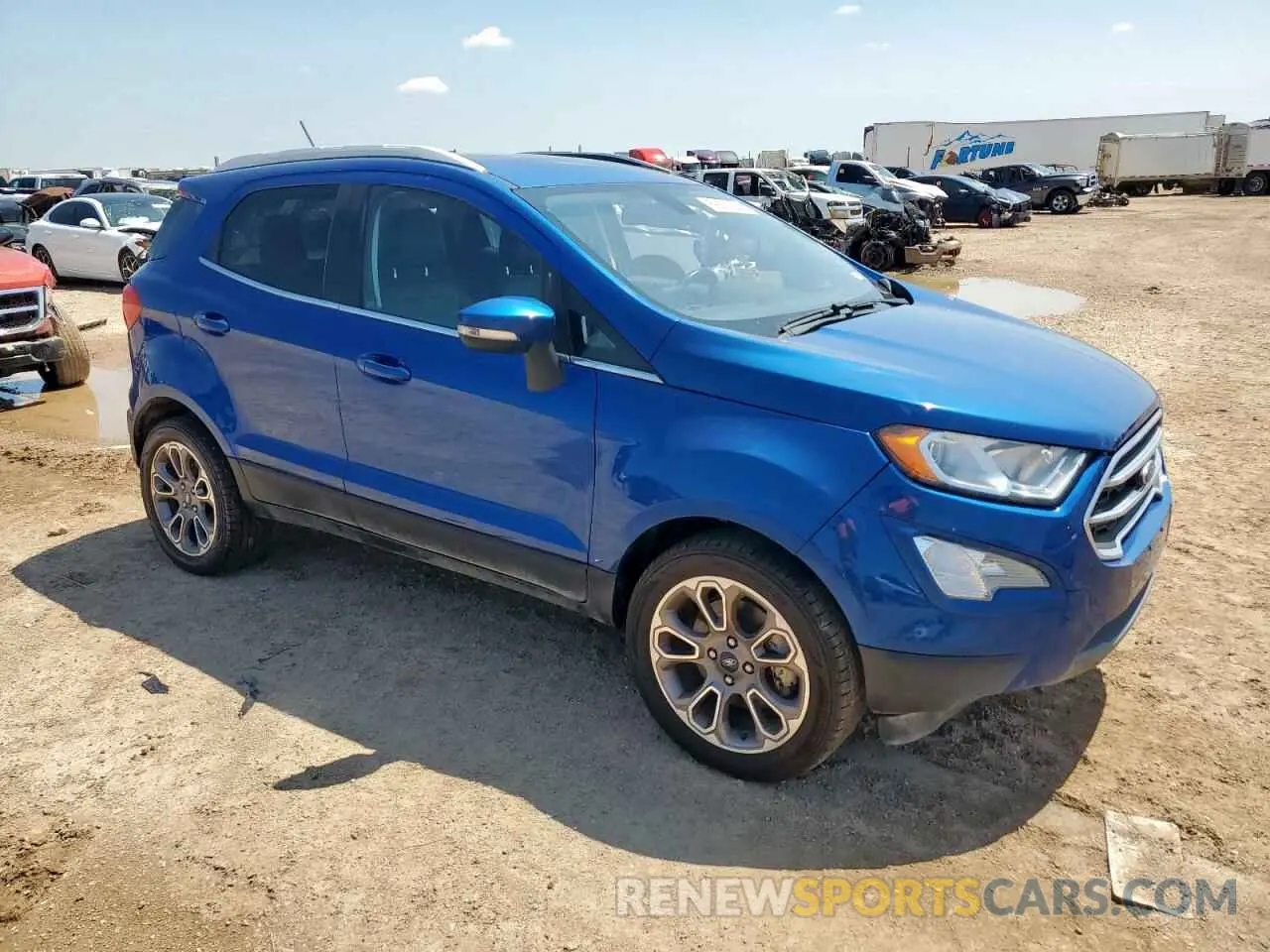 4 Photograph of a damaged car MAJ3S2KEXMC411928 FORD ECOSPORT 2021
