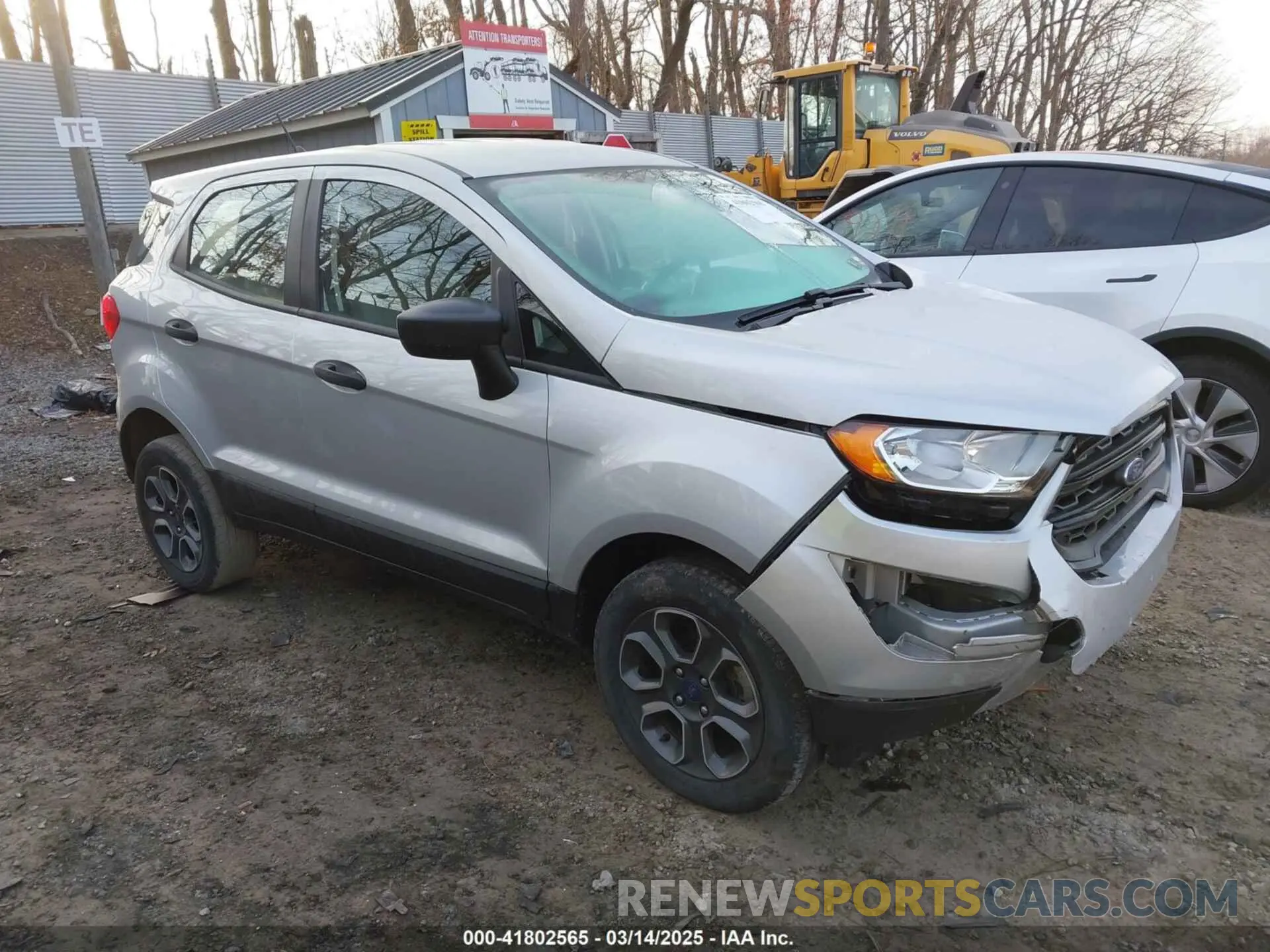 1 Photograph of a damaged car MAJ6S3FL0MC427891 FORD ECOSPORT 2021