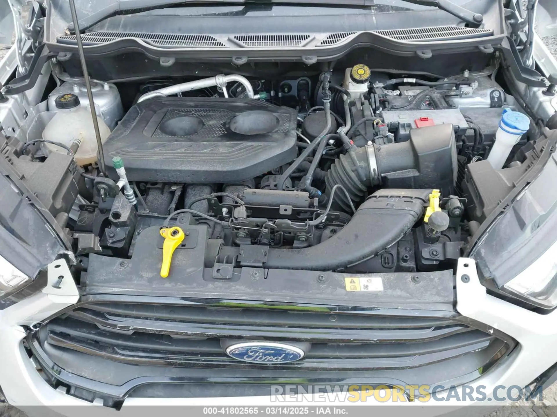 10 Photograph of a damaged car MAJ6S3FL0MC427891 FORD ECOSPORT 2021