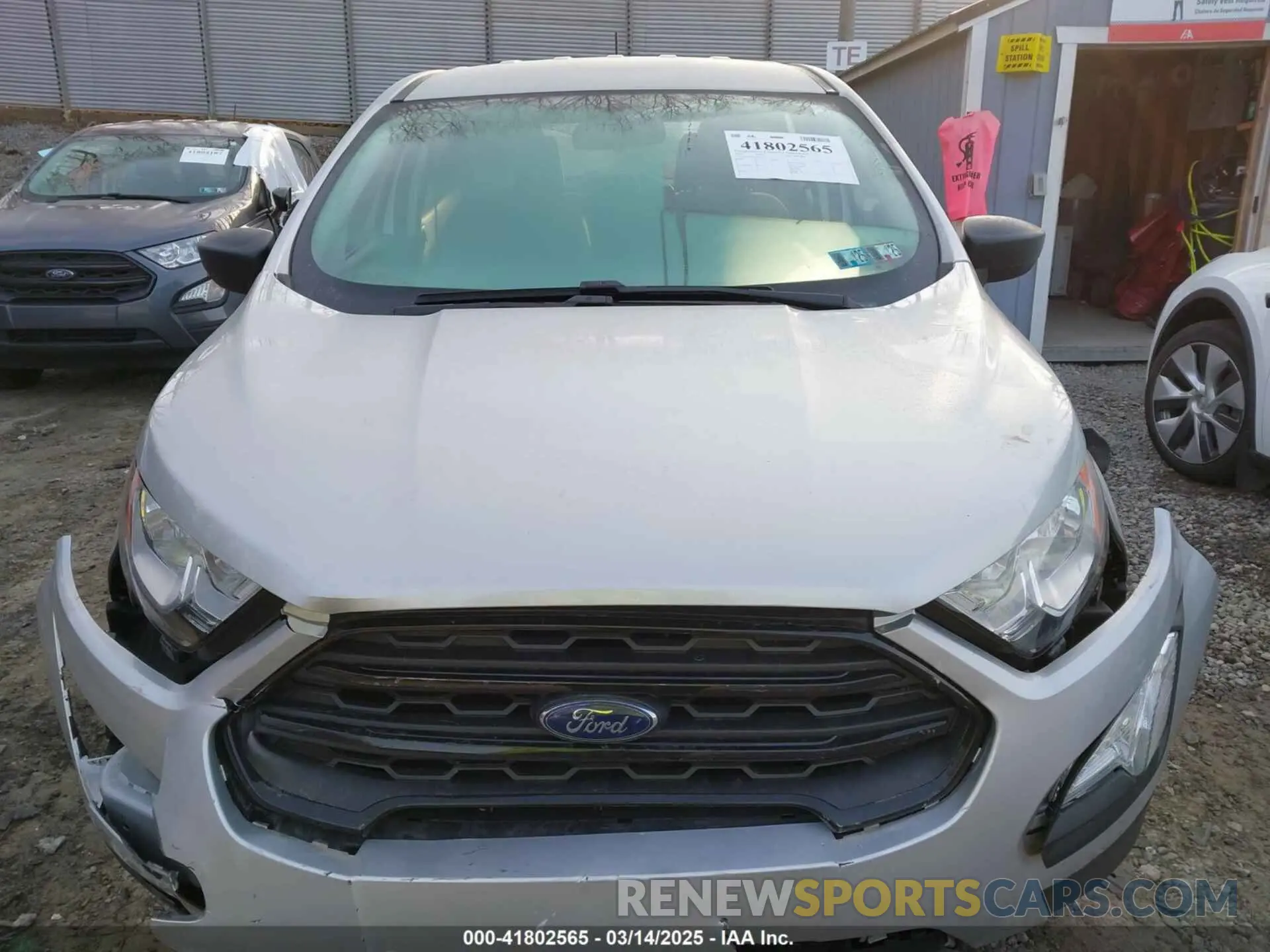 12 Photograph of a damaged car MAJ6S3FL0MC427891 FORD ECOSPORT 2021