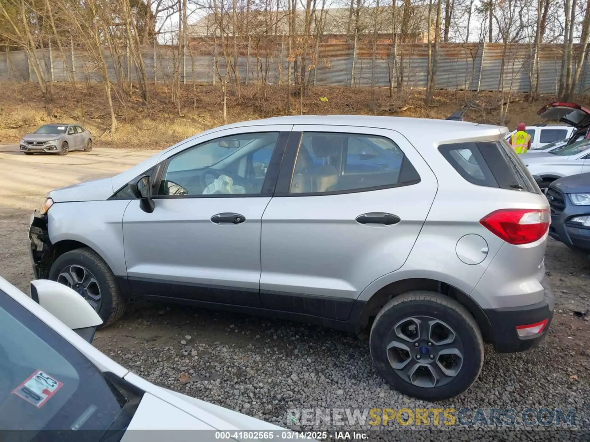 14 Photograph of a damaged car MAJ6S3FL0MC427891 FORD ECOSPORT 2021