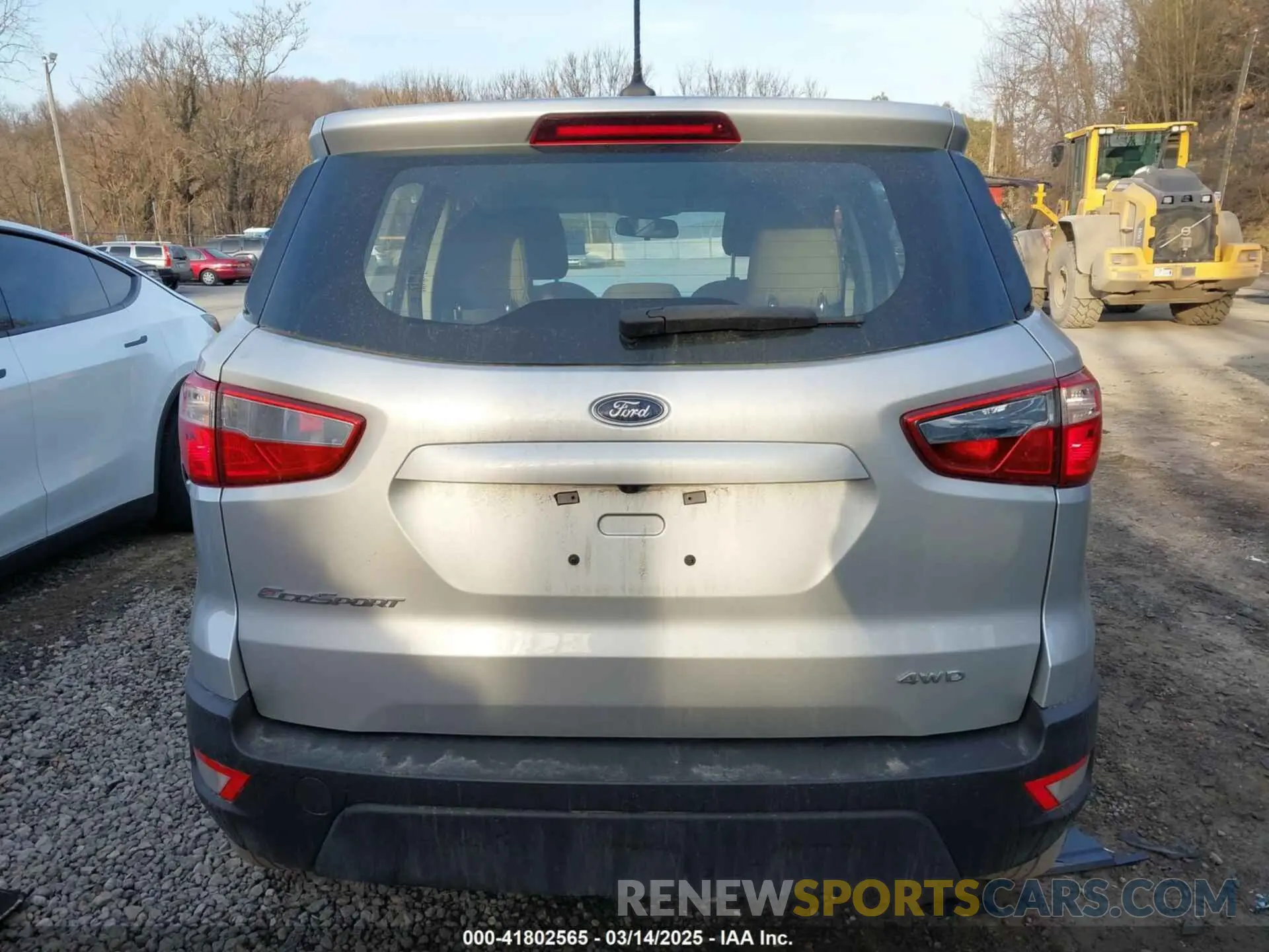 16 Photograph of a damaged car MAJ6S3FL0MC427891 FORD ECOSPORT 2021
