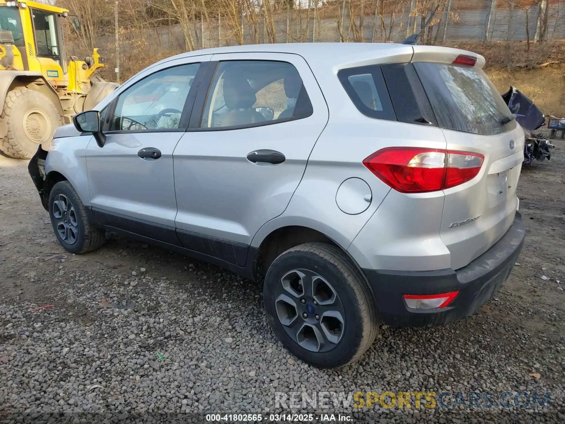 3 Photograph of a damaged car MAJ6S3FL0MC427891 FORD ECOSPORT 2021