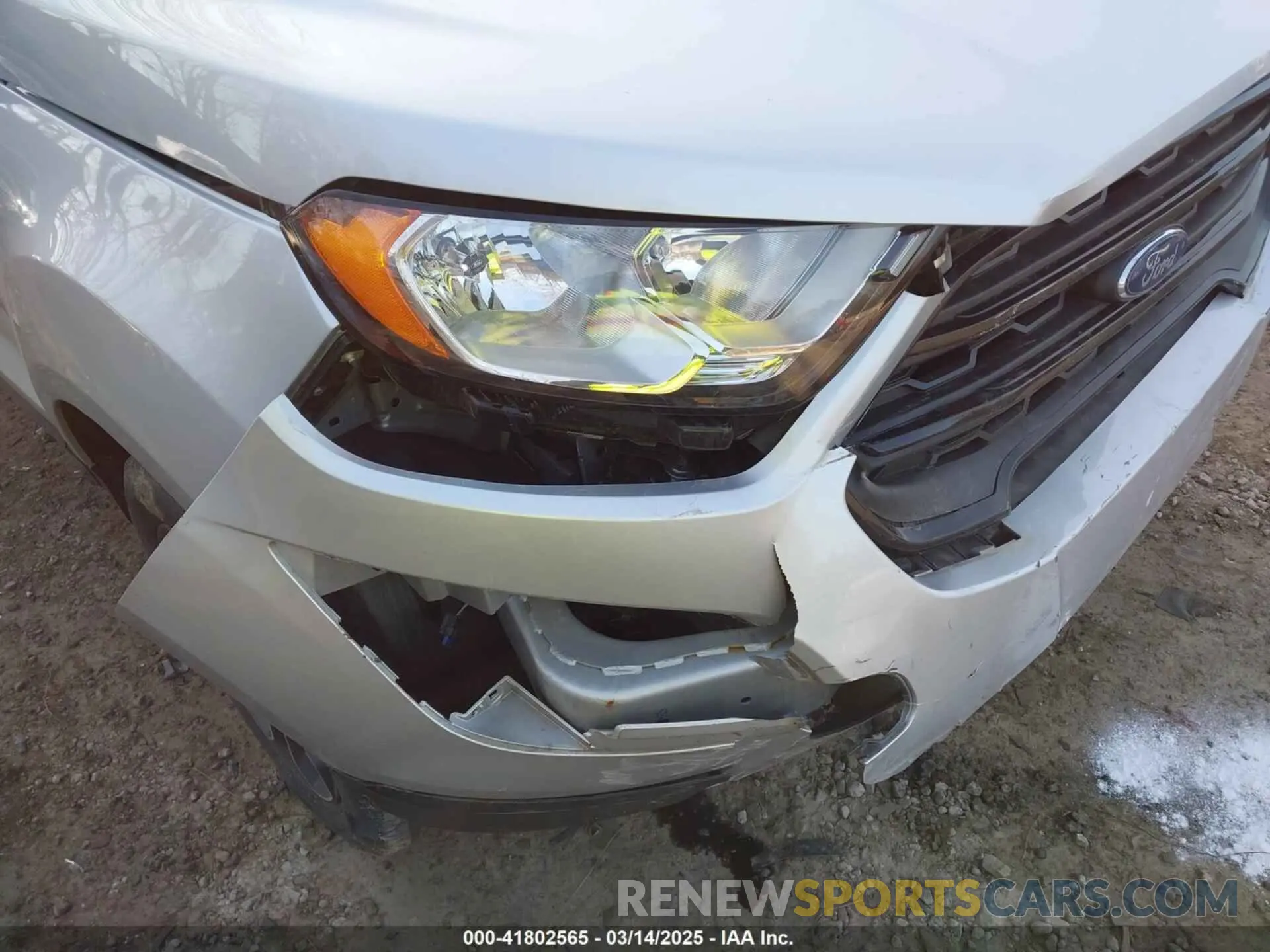6 Photograph of a damaged car MAJ6S3FL0MC427891 FORD ECOSPORT 2021