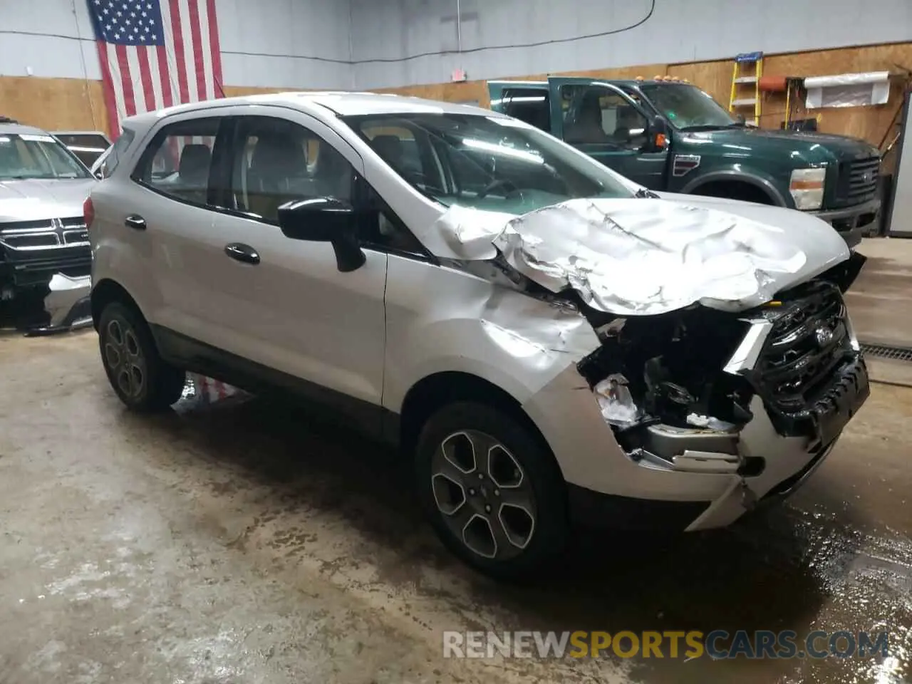 4 Photograph of a damaged car MAJ6S3FL1MC406757 FORD ECOSPORT 2021