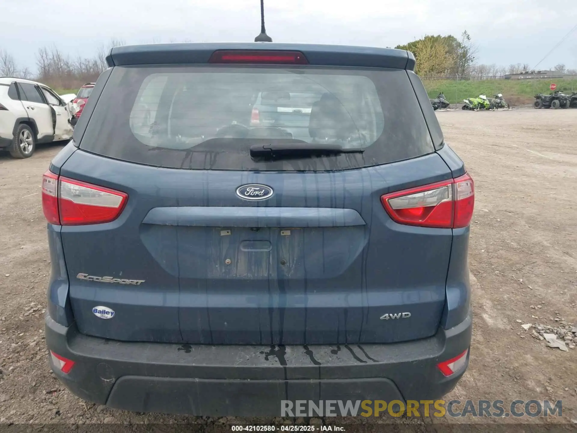 17 Photograph of a damaged car MAJ6S3FL1MC418133 FORD ECOSPORT 2021