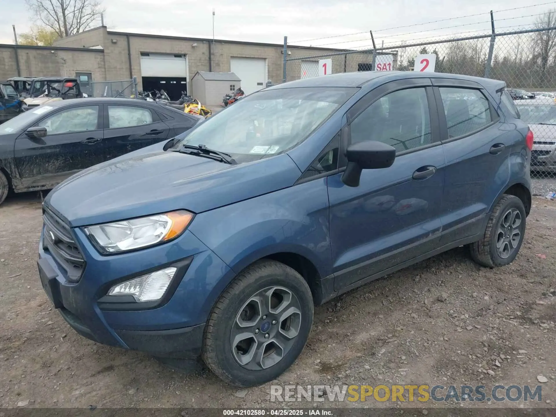 2 Photograph of a damaged car MAJ6S3FL1MC418133 FORD ECOSPORT 2021