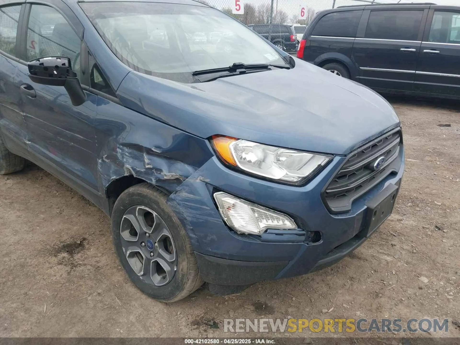 6 Photograph of a damaged car MAJ6S3FL1MC418133 FORD ECOSPORT 2021