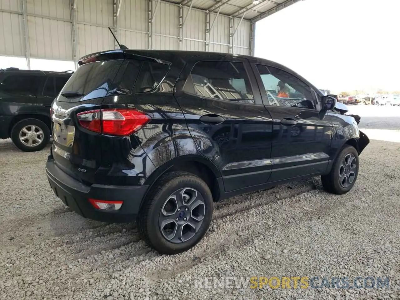 3 Photograph of a damaged car MAJ6S3FL1MC419041 FORD ECOSPORT 2021