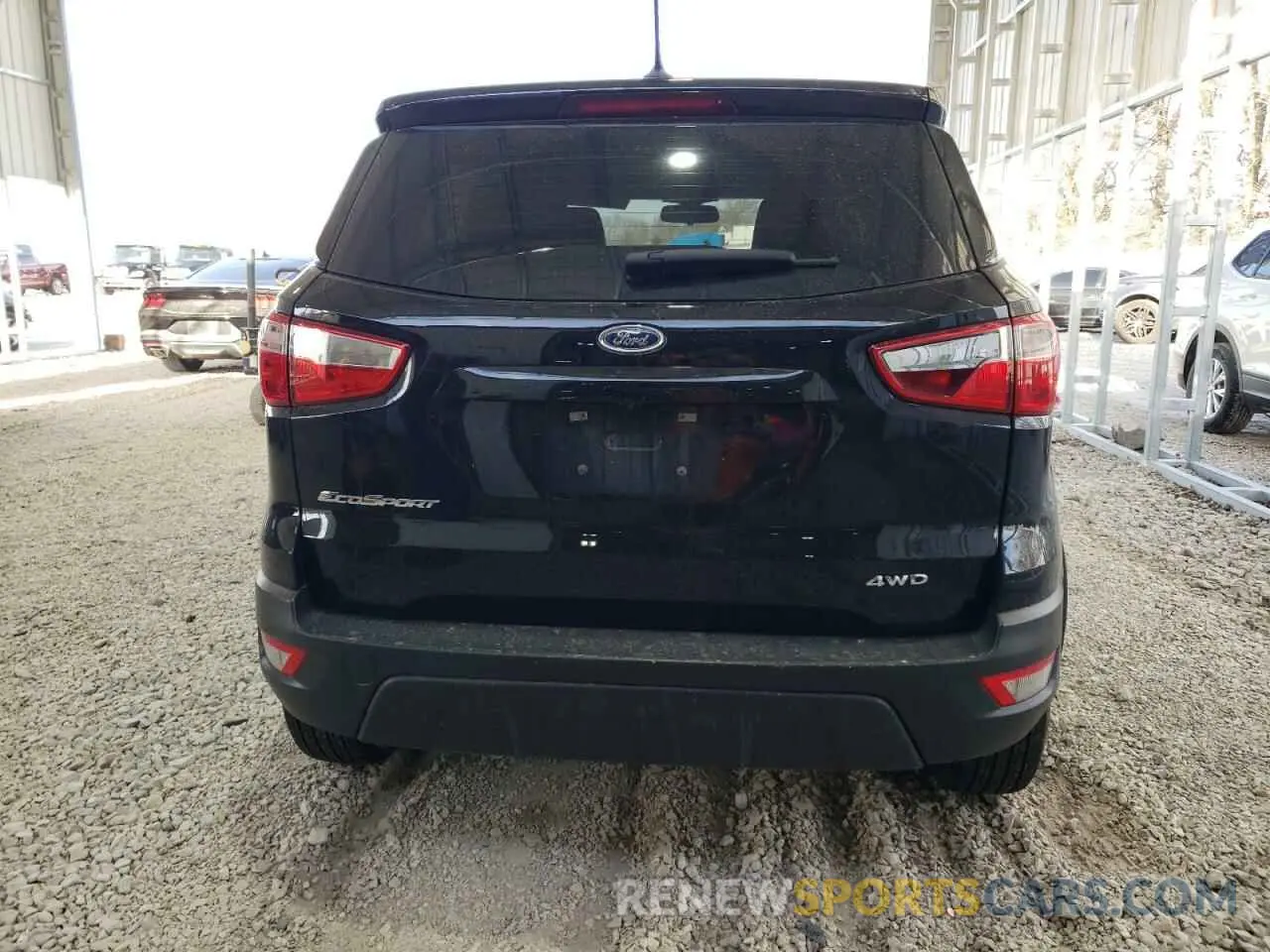 6 Photograph of a damaged car MAJ6S3FL1MC419041 FORD ECOSPORT 2021