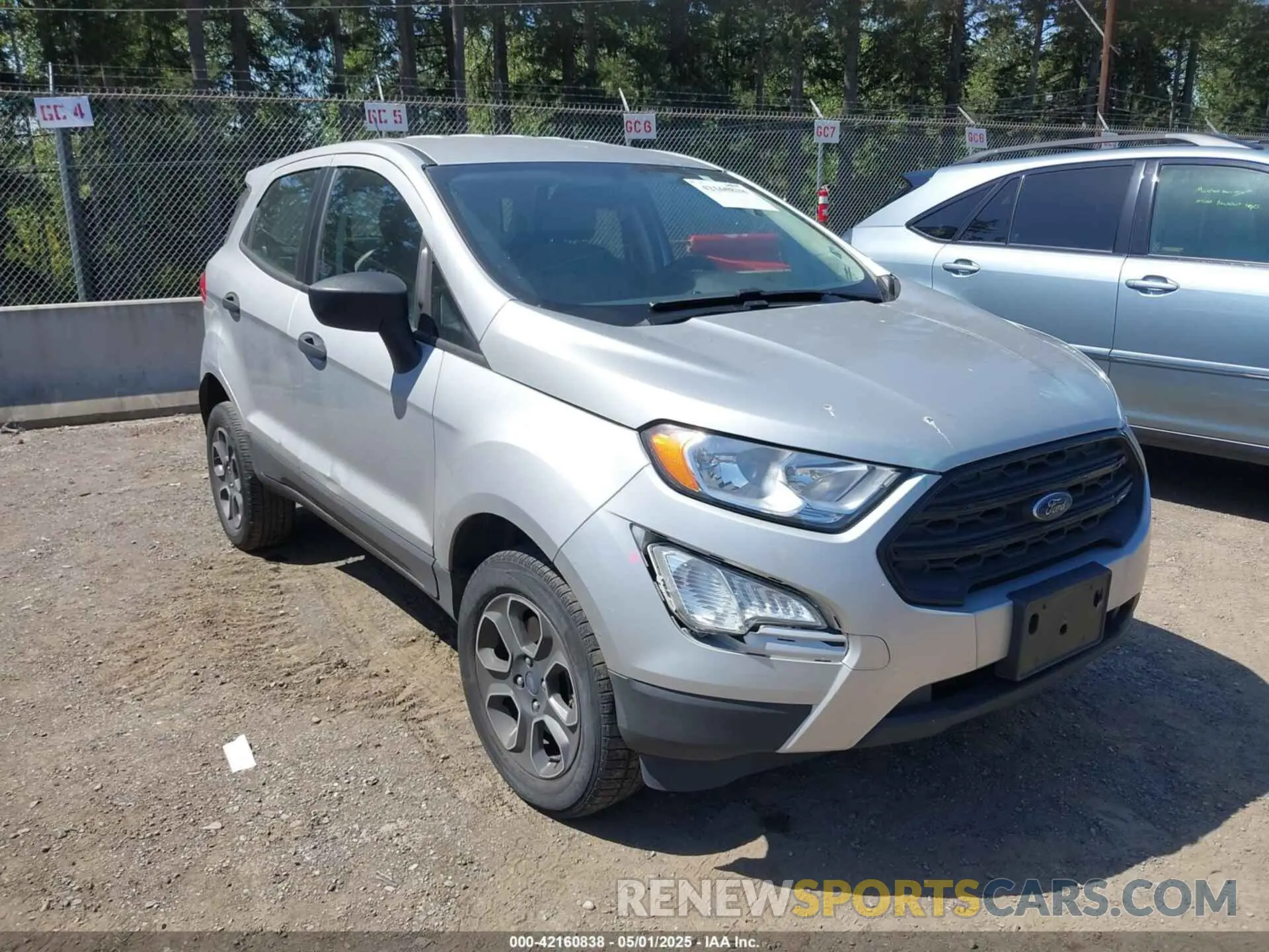1 Photograph of a damaged car MAJ6S3FL2MC409439 FORD ECOSPORT 2021