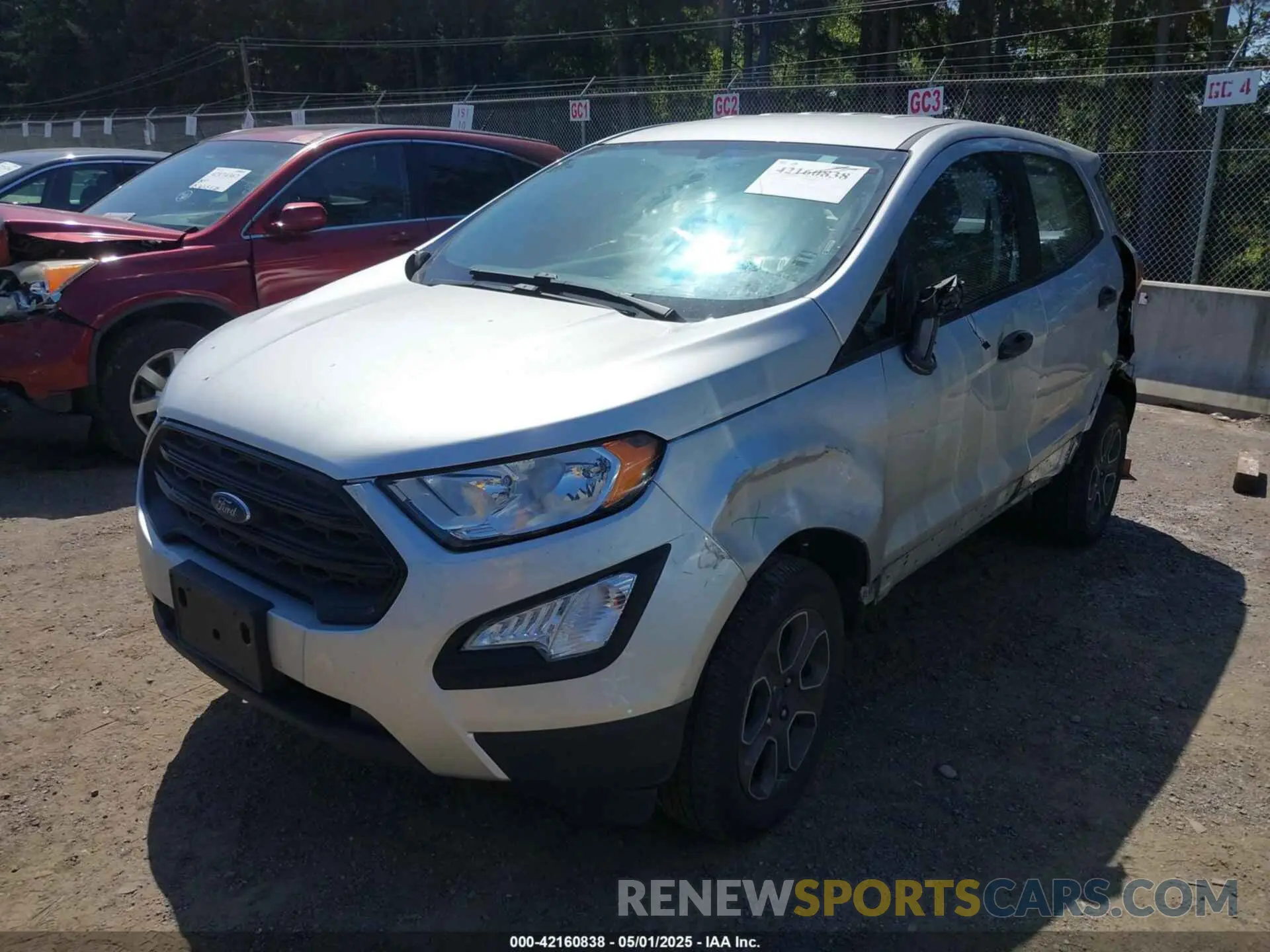 2 Photograph of a damaged car MAJ6S3FL2MC409439 FORD ECOSPORT 2021