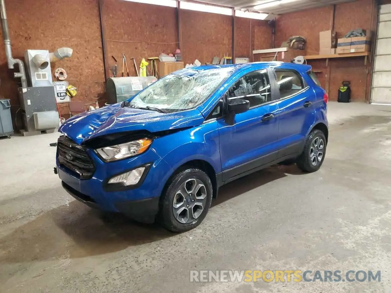 1 Photograph of a damaged car MAJ6S3FL2MC448564 FORD ECOSPORT 2021