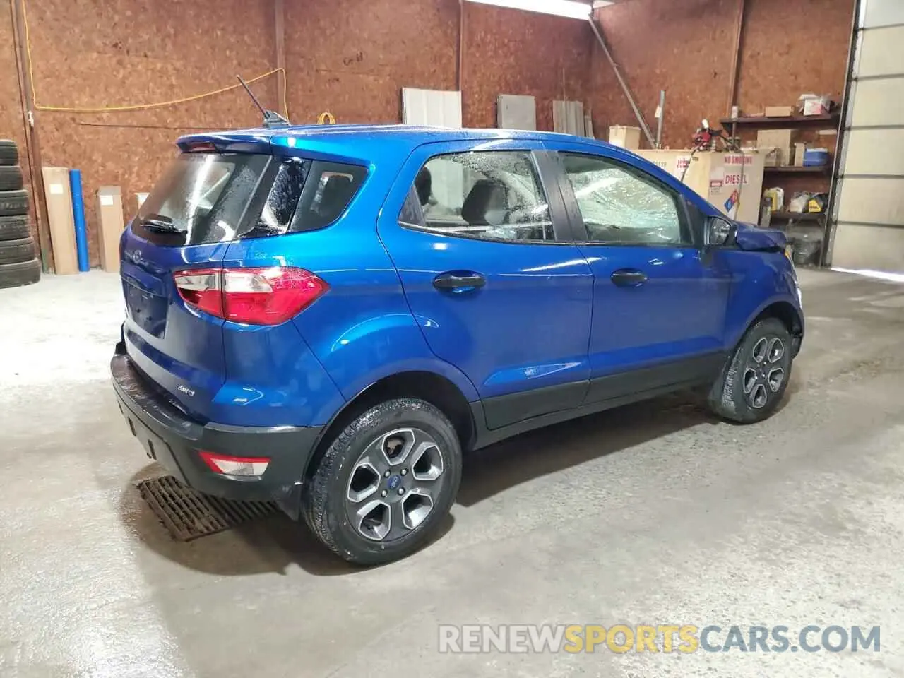 3 Photograph of a damaged car MAJ6S3FL2MC448564 FORD ECOSPORT 2021