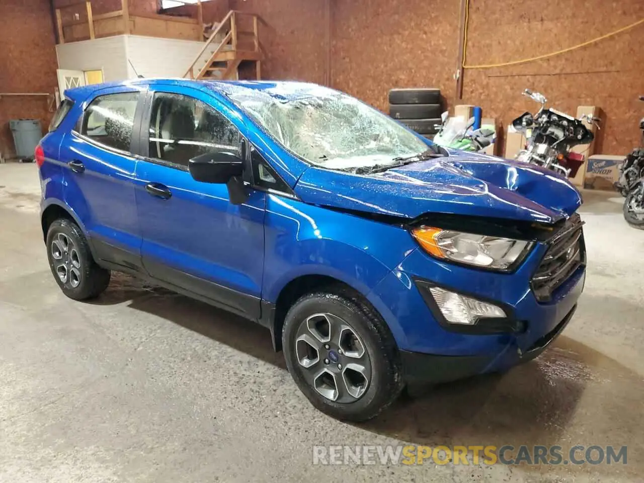 4 Photograph of a damaged car MAJ6S3FL2MC448564 FORD ECOSPORT 2021