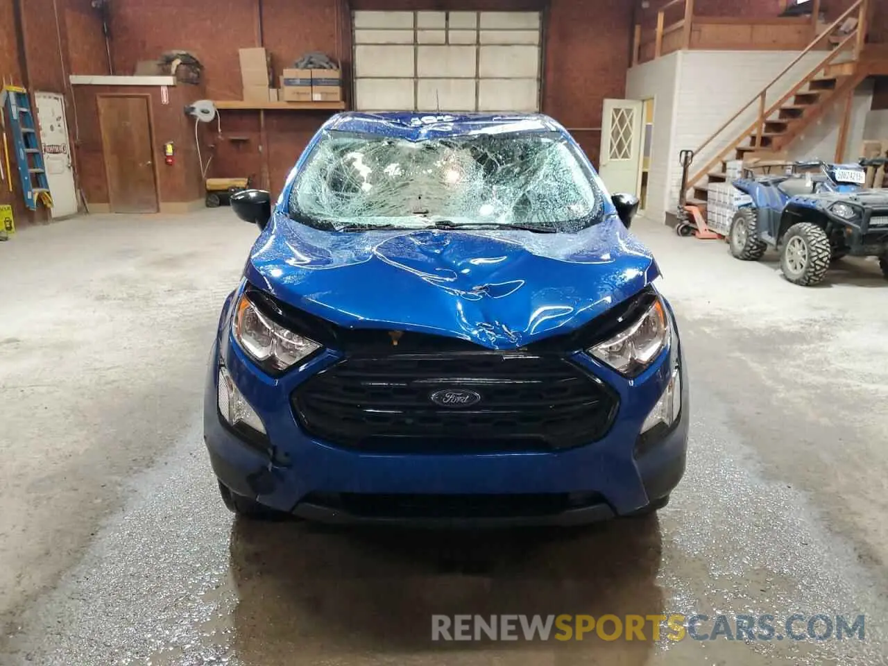 5 Photograph of a damaged car MAJ6S3FL2MC448564 FORD ECOSPORT 2021