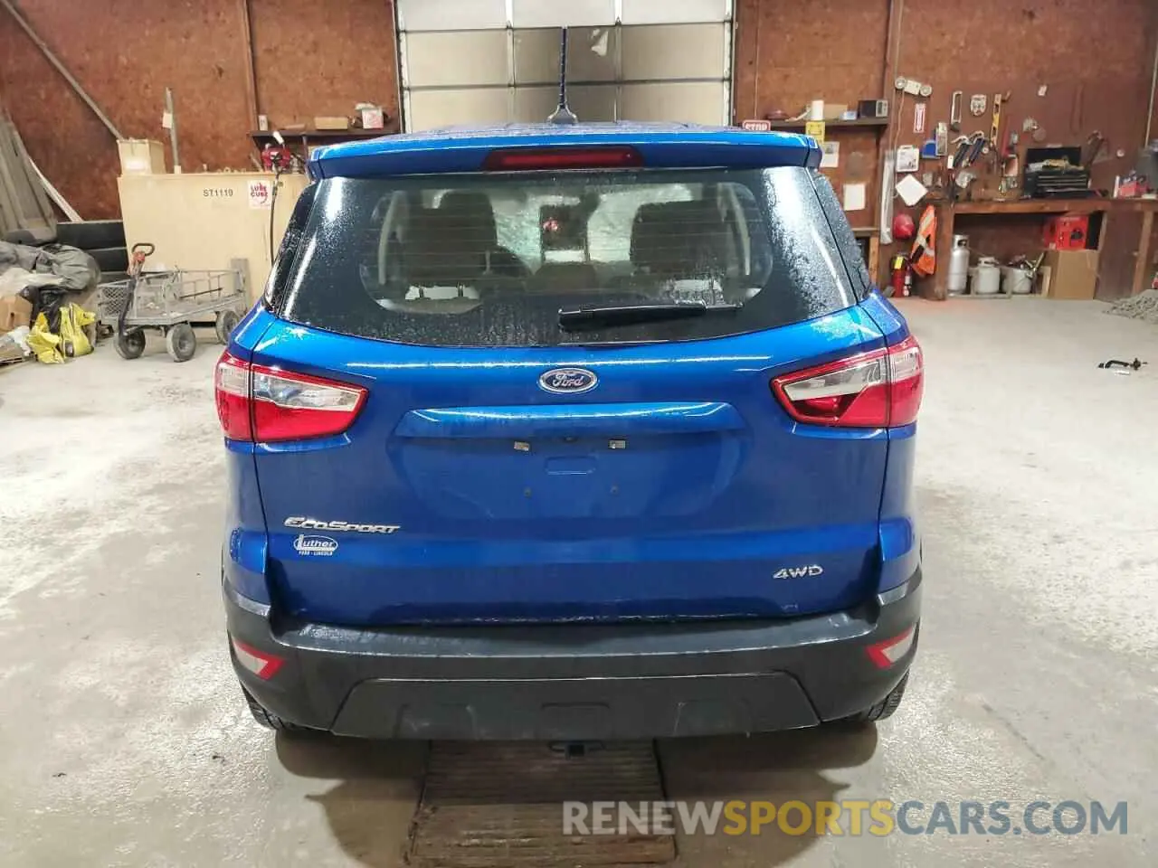 6 Photograph of a damaged car MAJ6S3FL2MC448564 FORD ECOSPORT 2021
