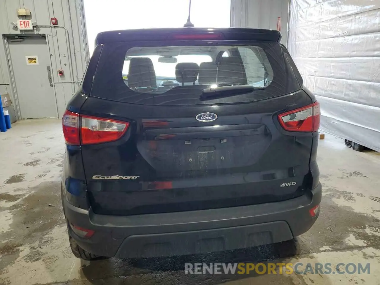 6 Photograph of a damaged car MAJ6S3FL3MC395342 FORD ECOSPORT 2021