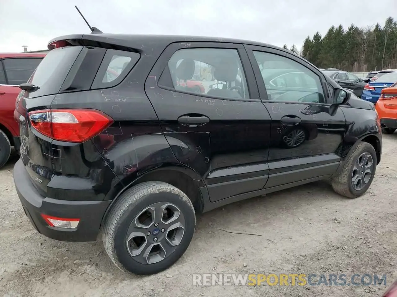 3 Photograph of a damaged car MAJ6S3FL3MC397754 FORD ECOSPORT 2021