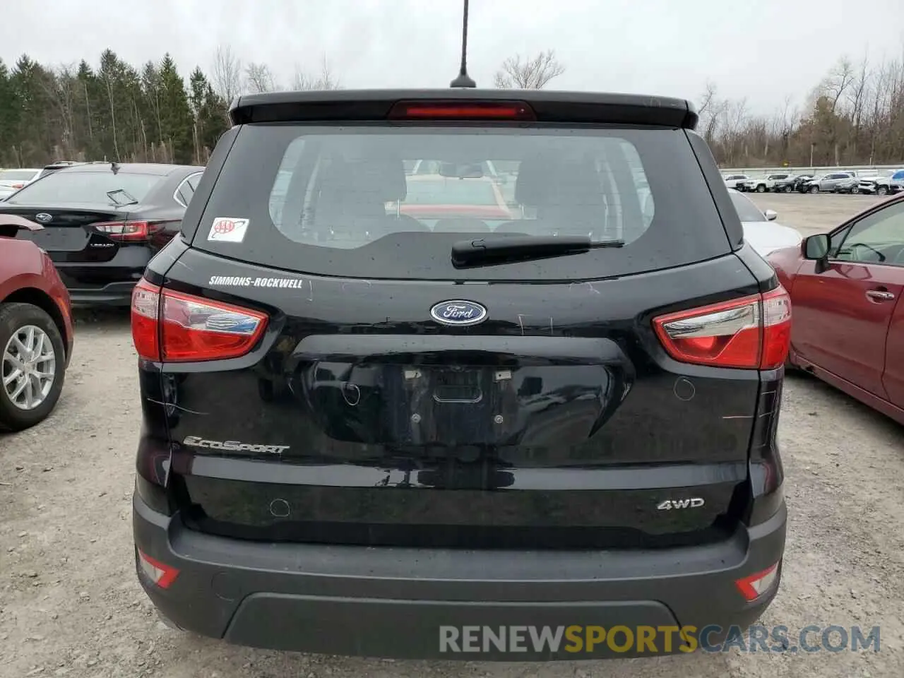 6 Photograph of a damaged car MAJ6S3FL3MC397754 FORD ECOSPORT 2021