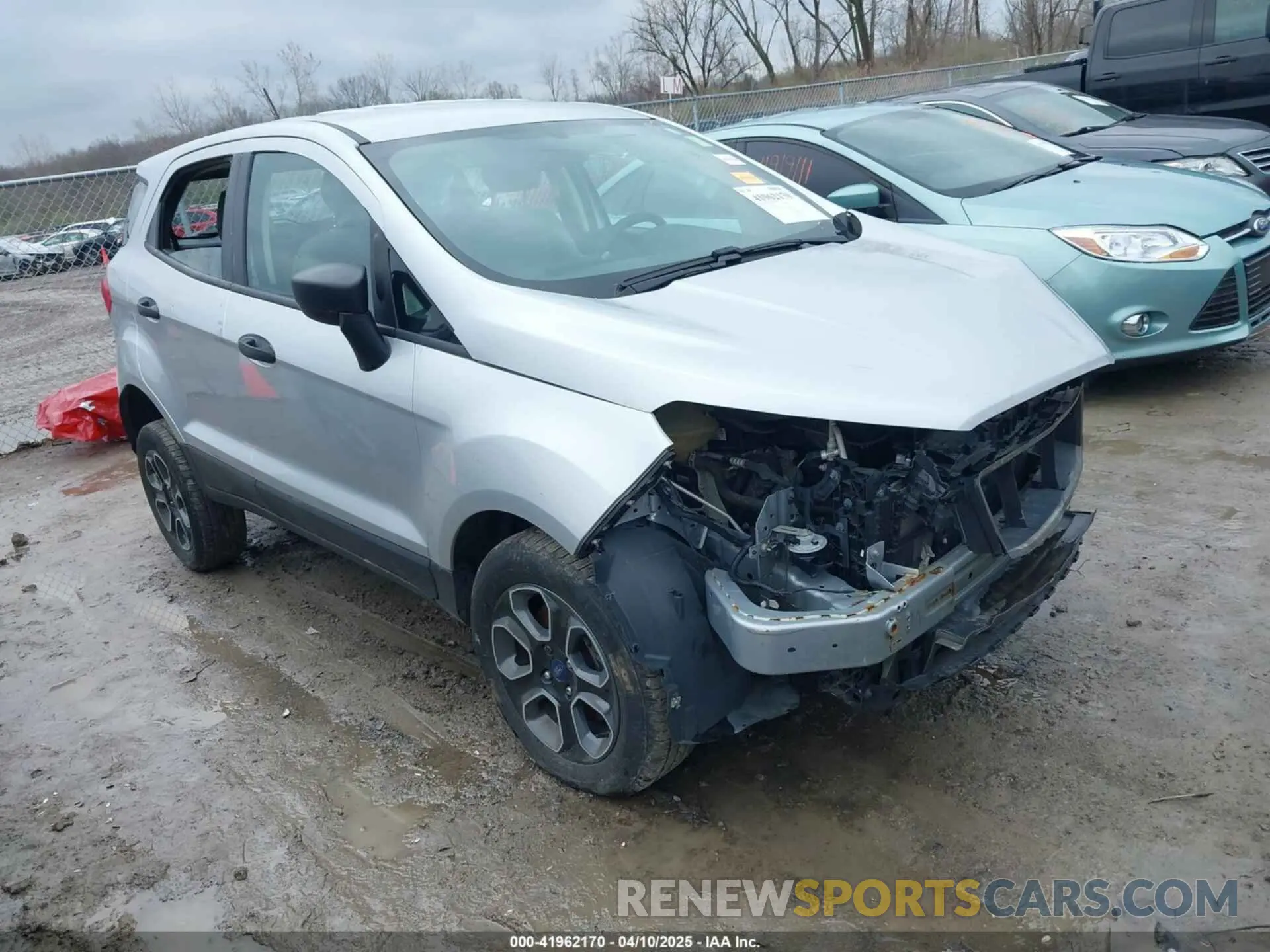 1 Photograph of a damaged car MAJ6S3FL3MC422958 FORD ECOSPORT 2021