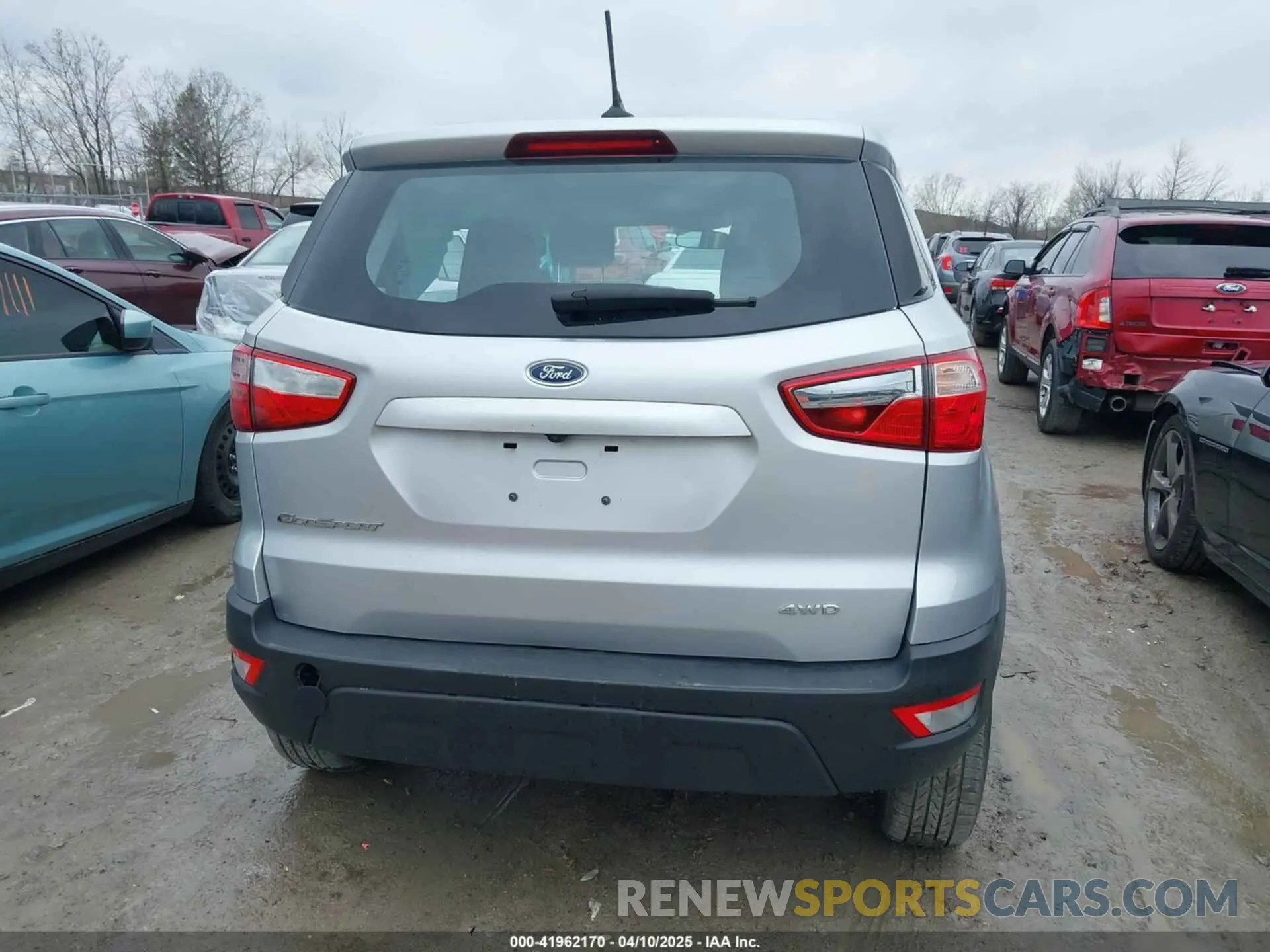 15 Photograph of a damaged car MAJ6S3FL3MC422958 FORD ECOSPORT 2021