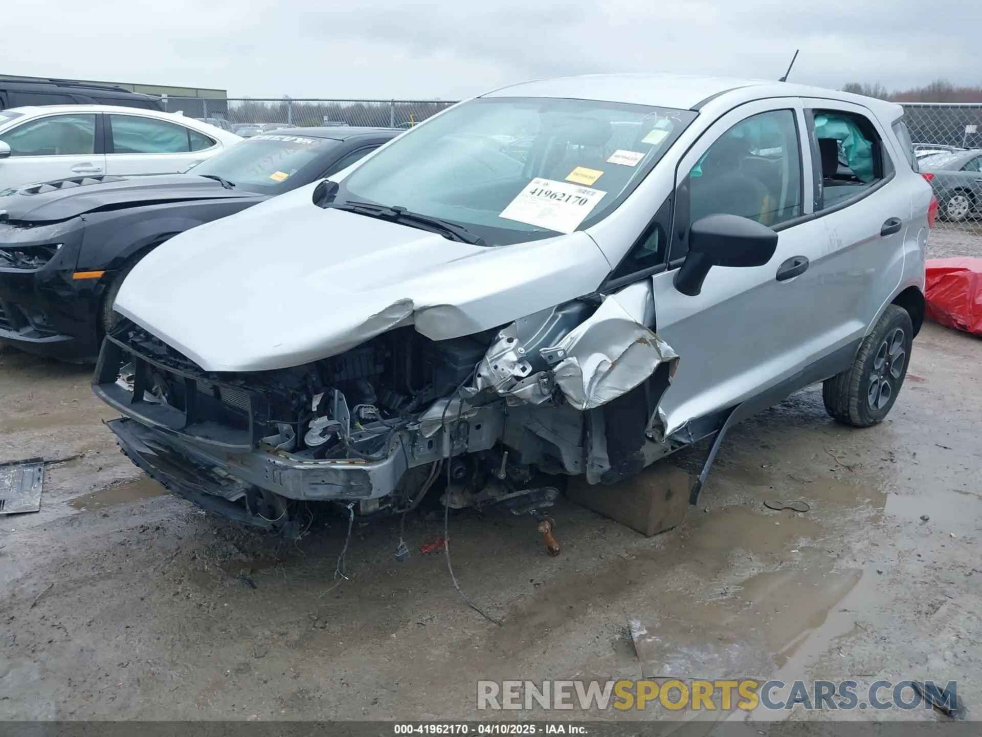 2 Photograph of a damaged car MAJ6S3FL3MC422958 FORD ECOSPORT 2021