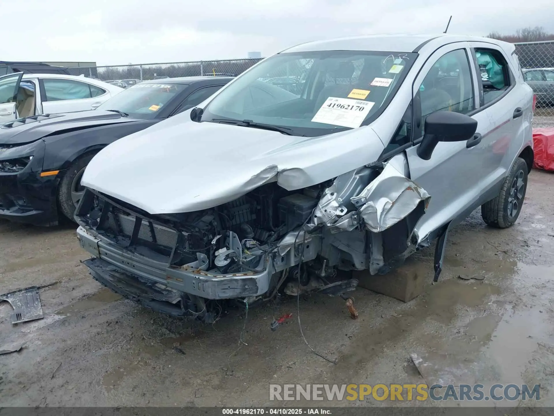 6 Photograph of a damaged car MAJ6S3FL3MC422958 FORD ECOSPORT 2021