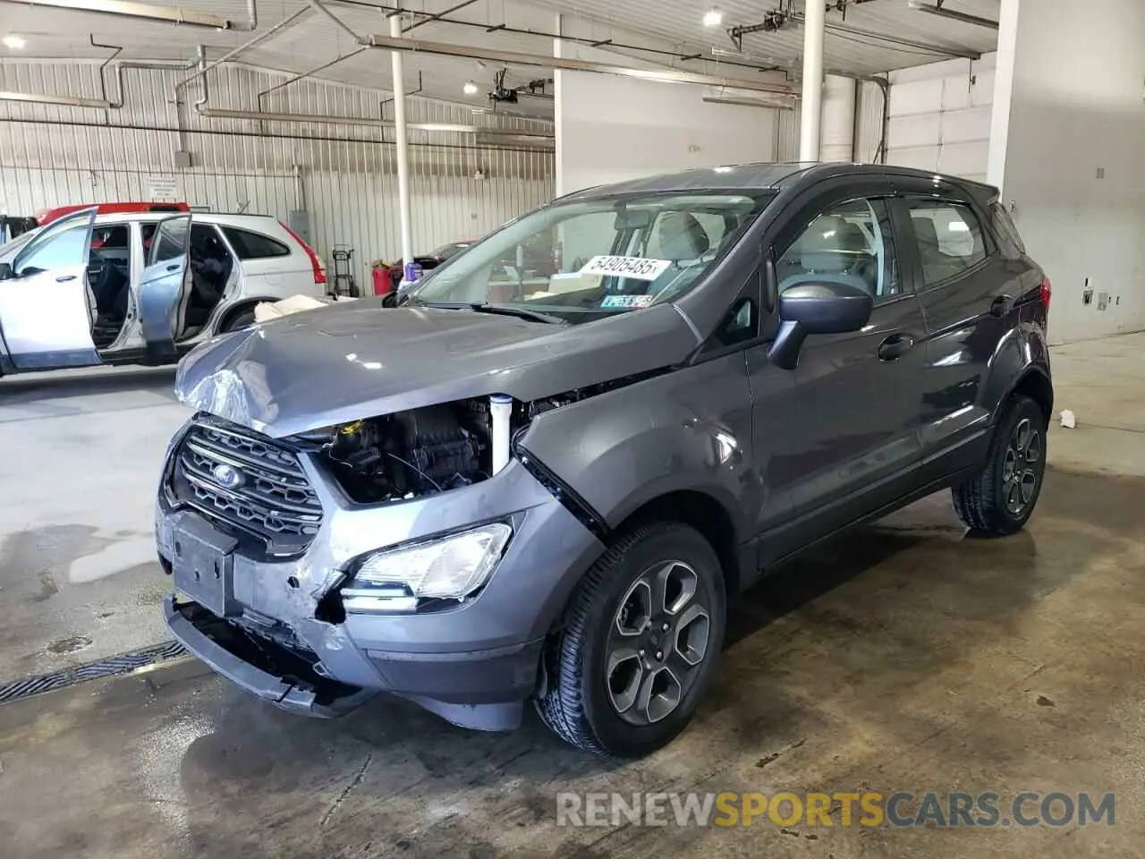 1 Photograph of a damaged car MAJ6S3FL3MC454437 FORD ECOSPORT 2021