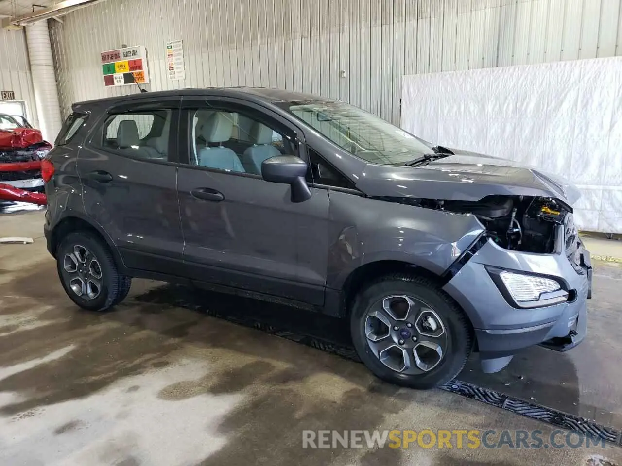 4 Photograph of a damaged car MAJ6S3FL3MC454437 FORD ECOSPORT 2021
