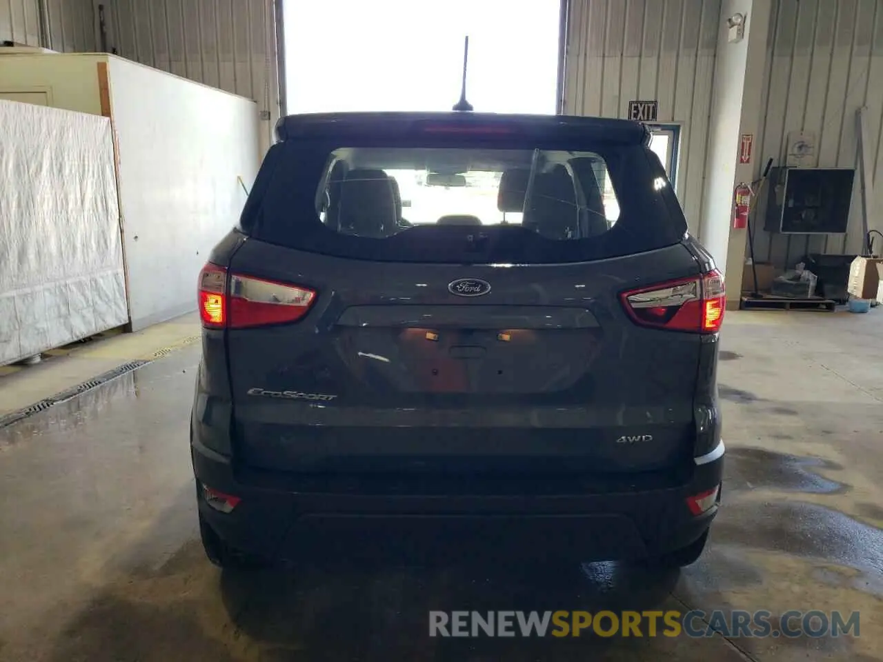 6 Photograph of a damaged car MAJ6S3FL3MC454437 FORD ECOSPORT 2021