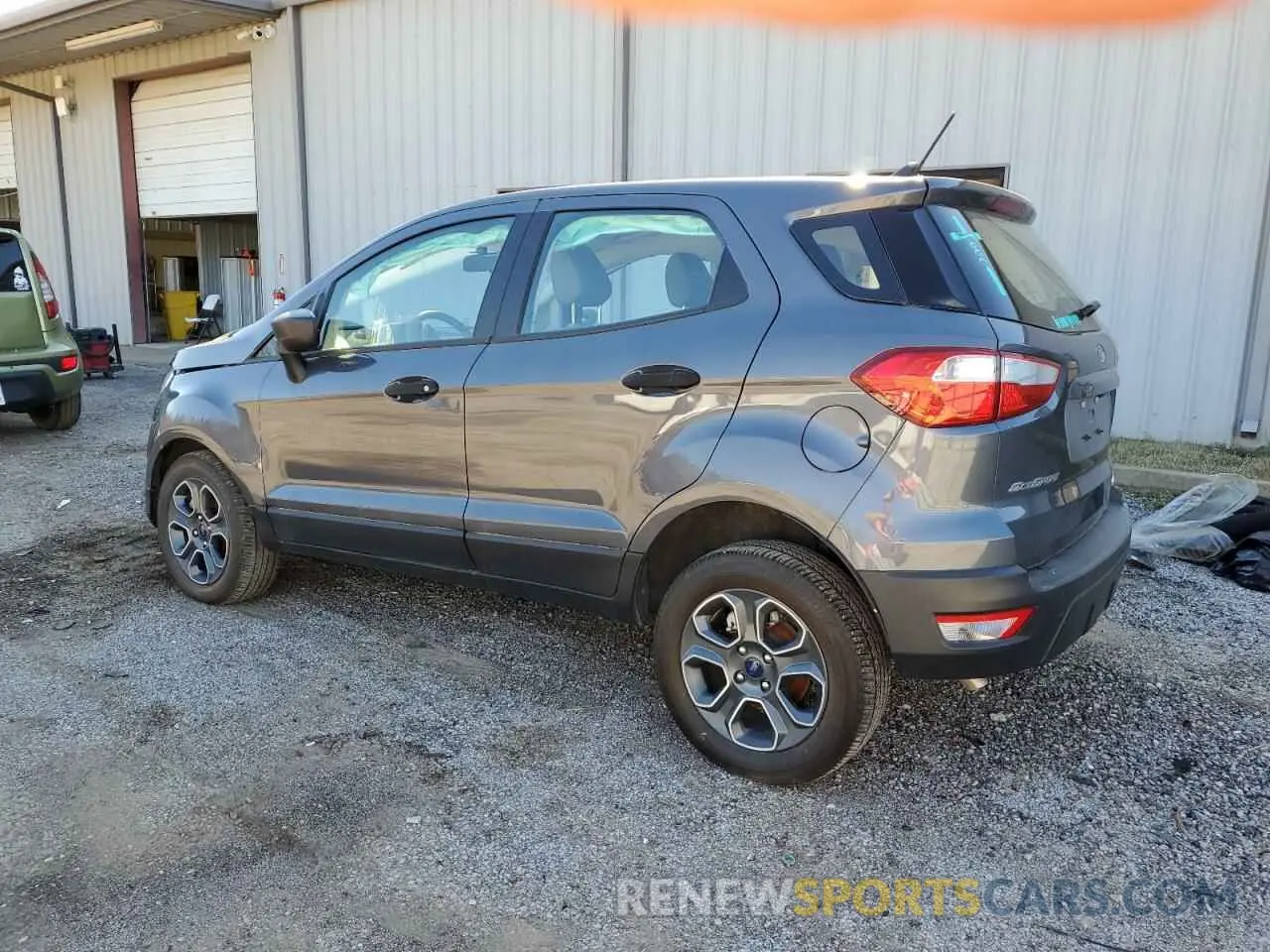 2 Photograph of a damaged car MAJ6S3FL4MC456181 FORD ECOSPORT 2021