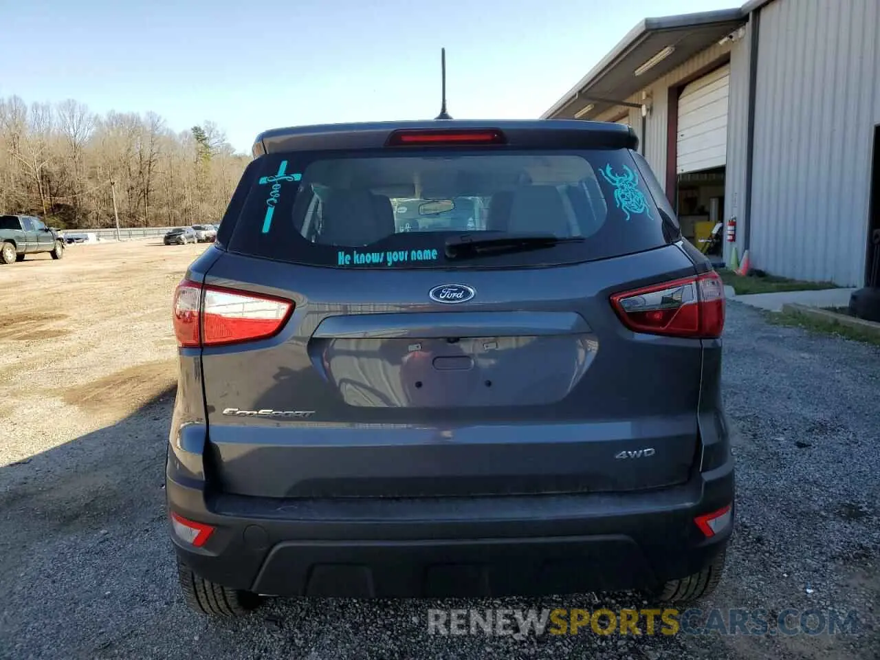 6 Photograph of a damaged car MAJ6S3FL4MC456181 FORD ECOSPORT 2021