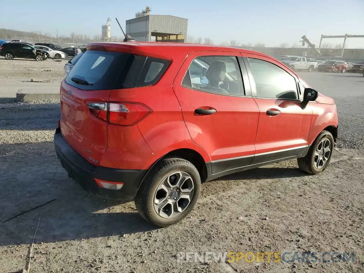 3 Photograph of a damaged car MAJ6S3FL5MC417583 FORD ECOSPORT 2021