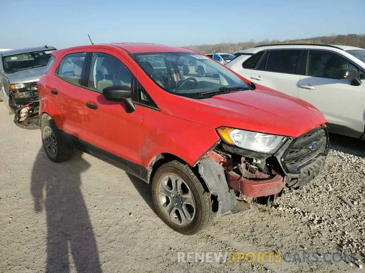4 Photograph of a damaged car MAJ6S3FL5MC417583 FORD ECOSPORT 2021