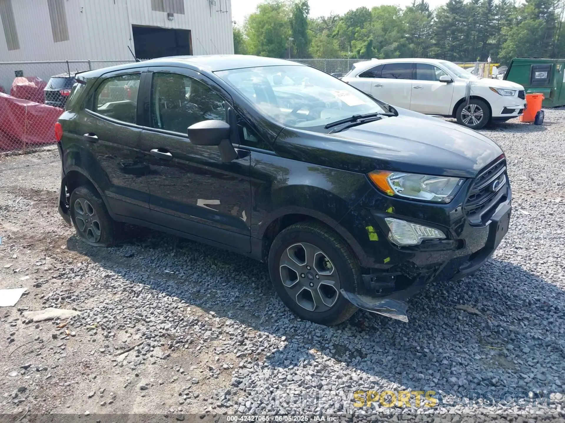 1 Photograph of a damaged car MAJ6S3FL6MC454397 FORD ECOSPORT 2021