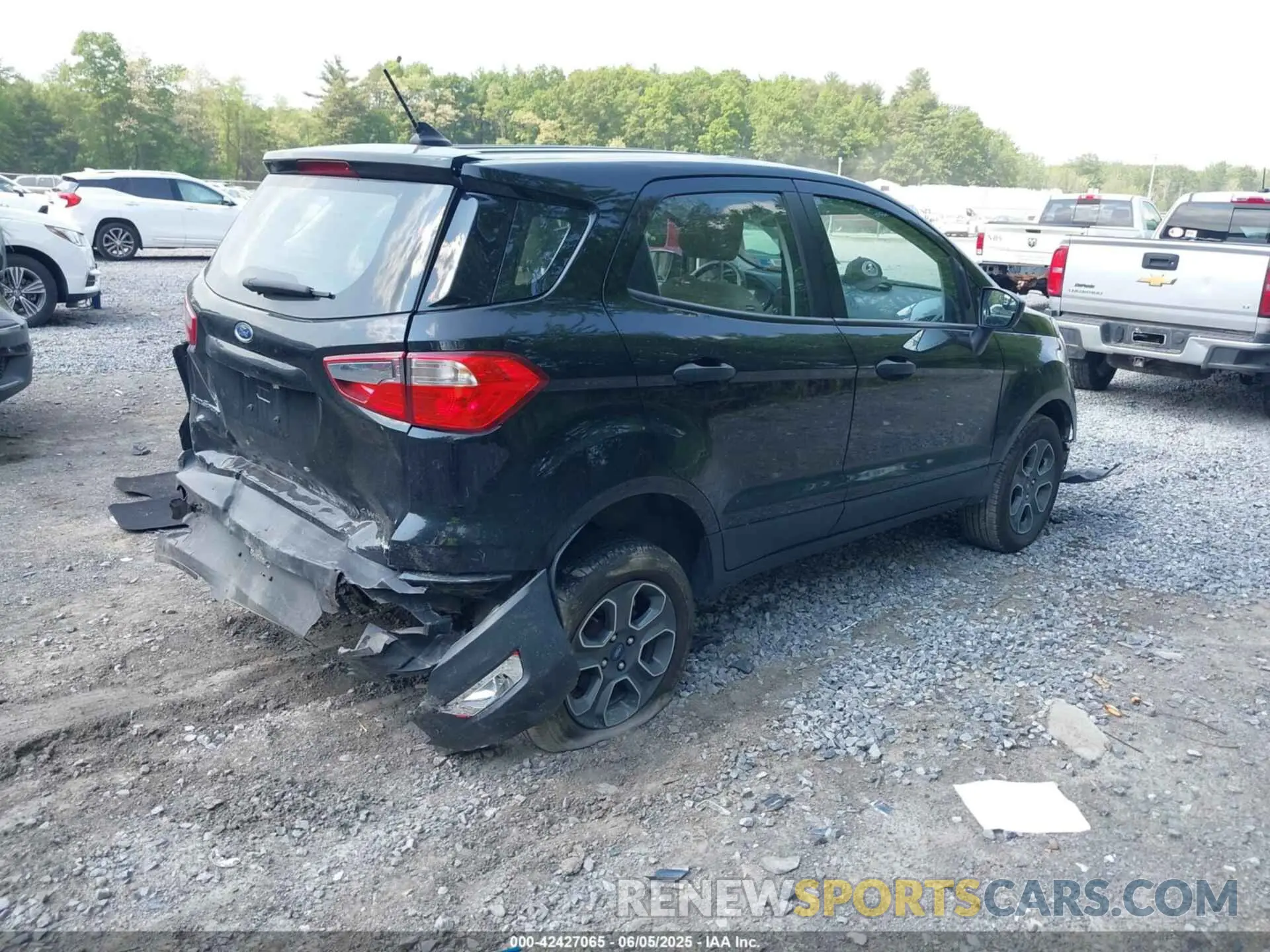 4 Photograph of a damaged car MAJ6S3FL6MC454397 FORD ECOSPORT 2021