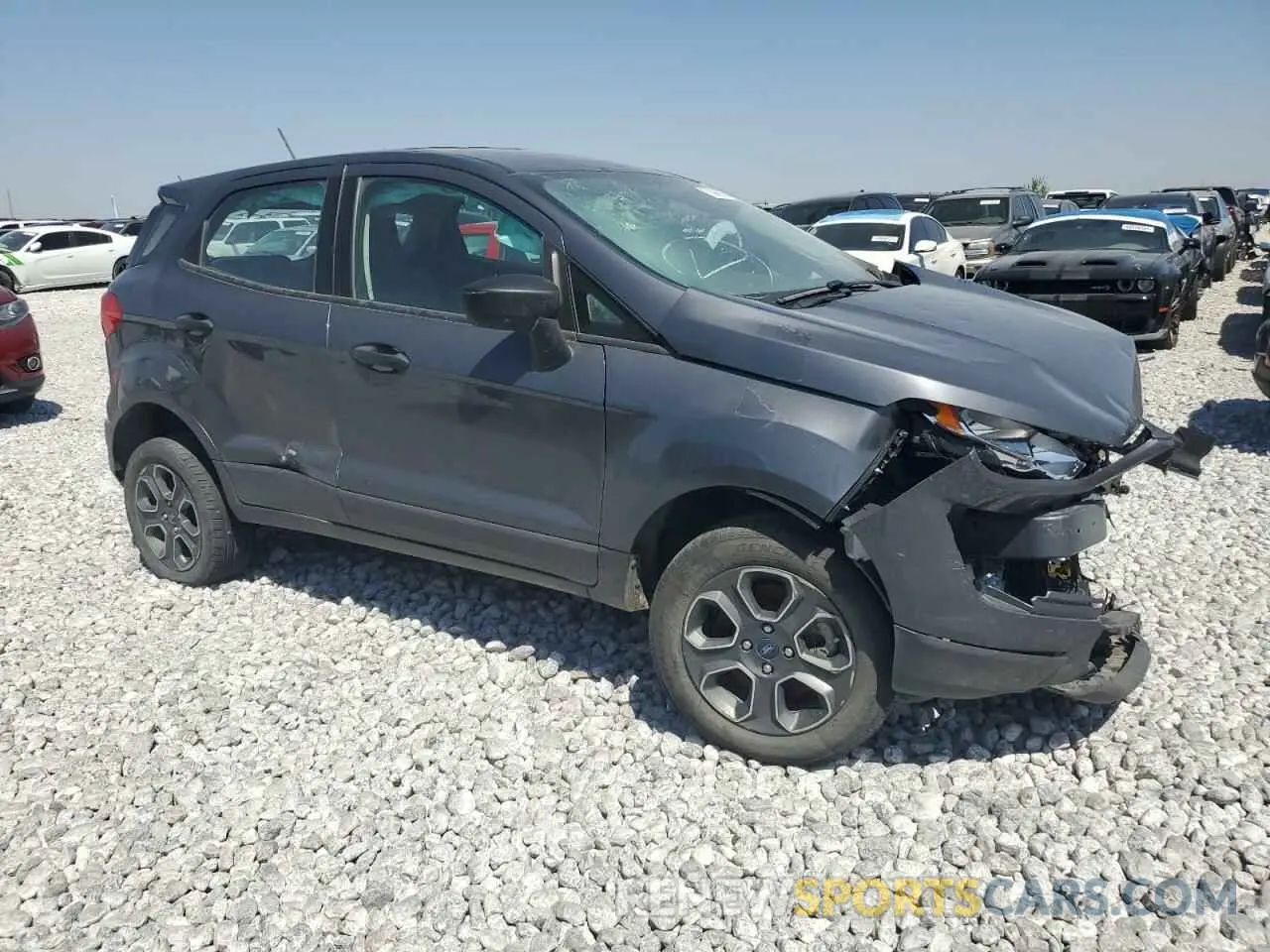 4 Photograph of a damaged car MAJ6S3FL7MC404477 FORD ECOSPORT 2021